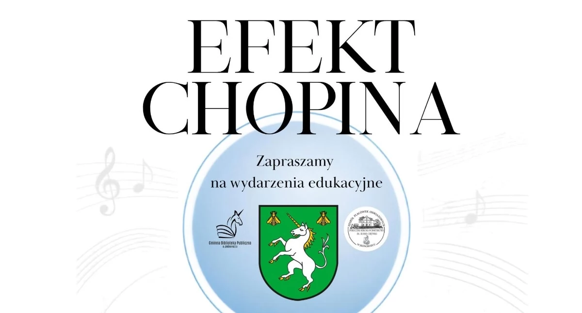 Koncerty, Efekt Chopina Jednorożcu Gminna Biblioteka Publiczna zorganizuje wyjątkowe wydarzenia - zdjęcie, fotografia