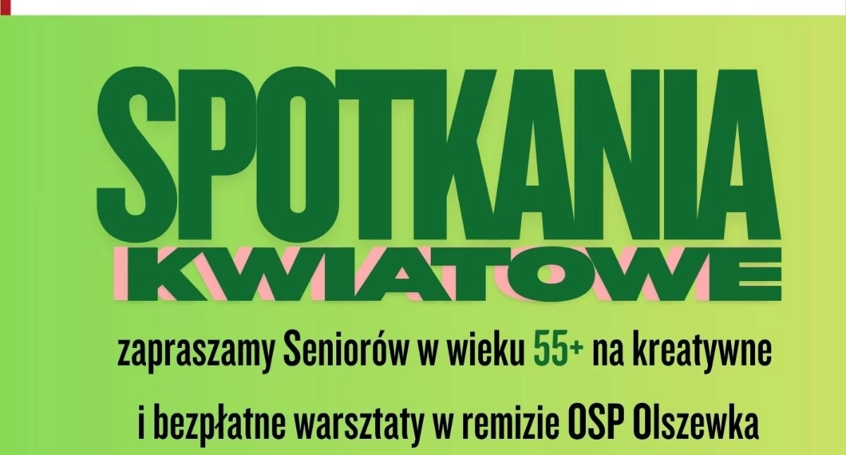 Warsztaty, Kwiatowe warsztaty Olszewce Seniorzy zapraszają kreatywne spotkania - zdjęcie, fotografia