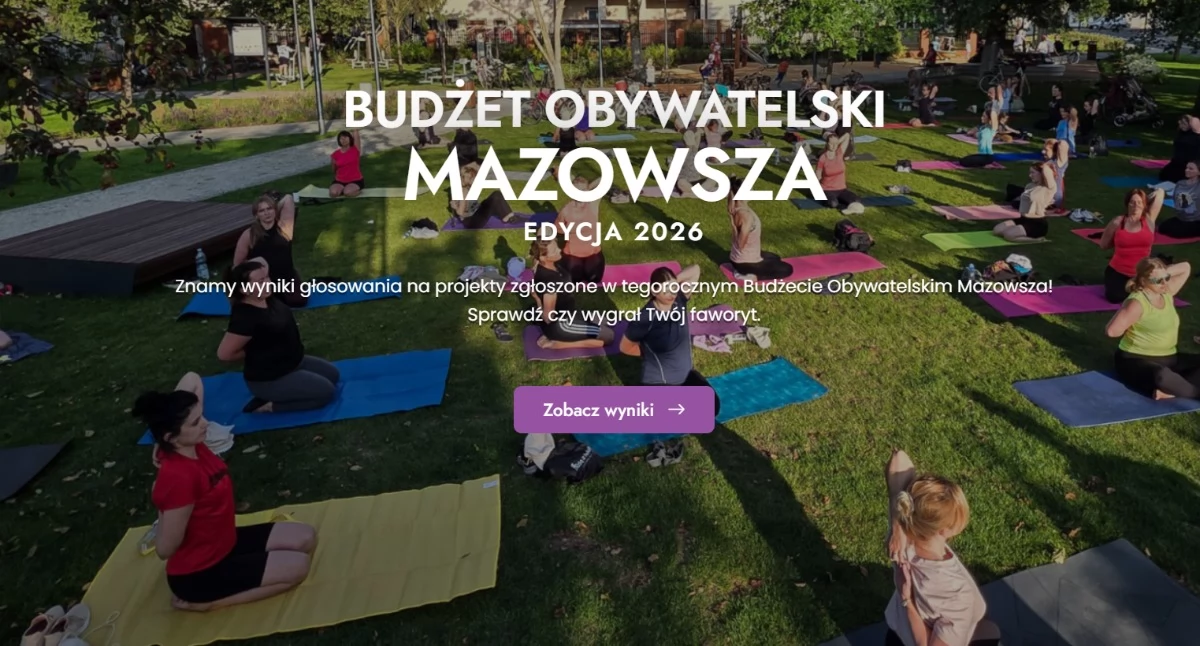 Komunikaty, projektów budżetu obywatelskiego Mazowsza trafi realizacji projekty naszego regionu - zdjęcie, fotografia