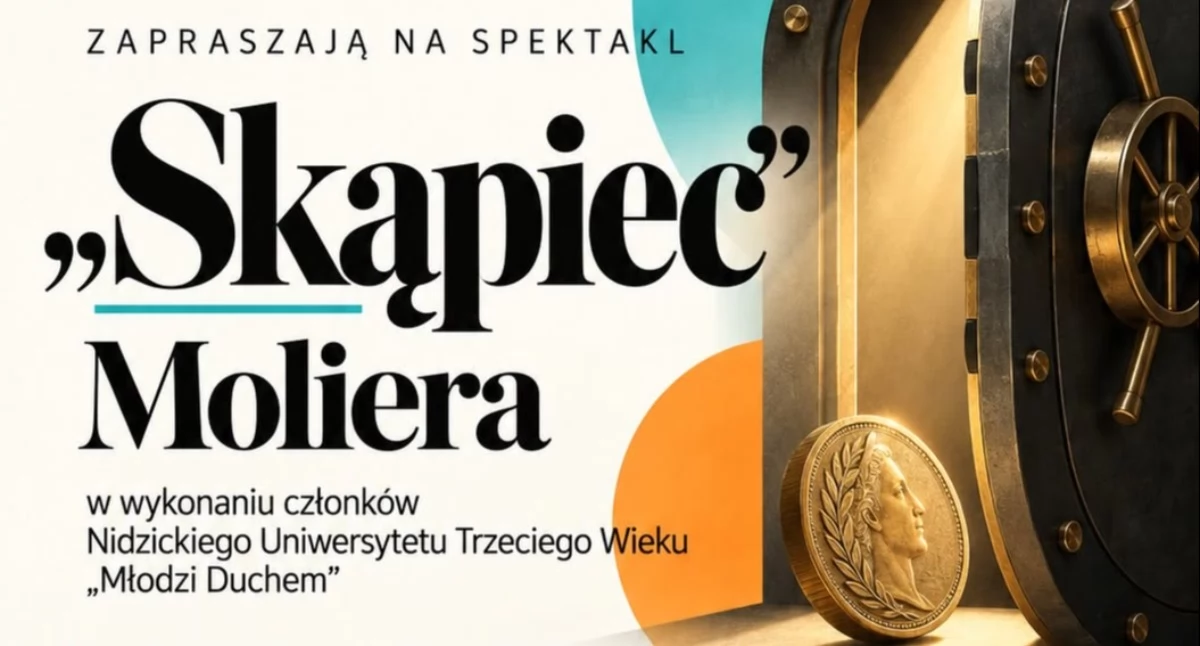 Teatr, Święto czytelników klasyka Moliera Chorzelach zapowiada popołudnie pełne kultury - zdjęcie, fotografia