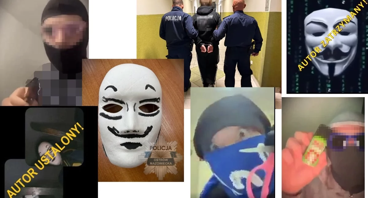 Kronika Kryminalna - Policja, Autor filmu zagrożeniu szkole usłyszał zarzuty latkowi grozi więzienia [AKTUALIZACJA] - zdjęcie, fotografia