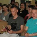 Damian Gadomski (pierwszy z lewej), uczen ZSP w Przasnyszu - wyroznienie