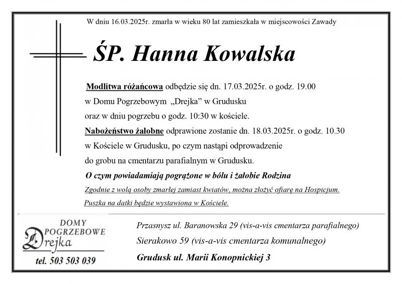 Hanna Kowalska
