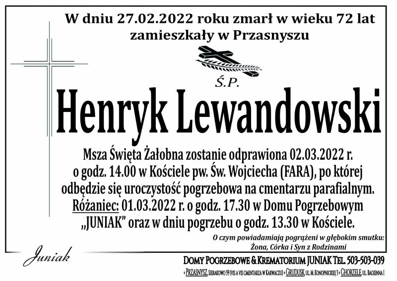 Henryk Lewandowski