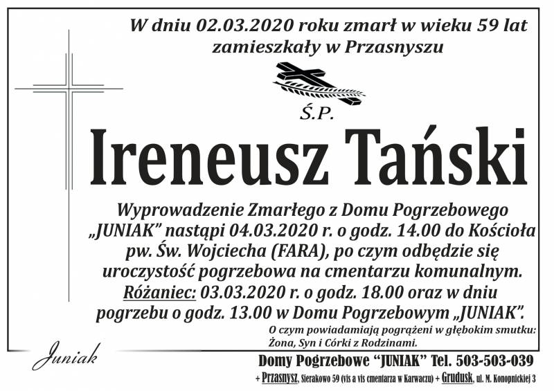 Ireneusz  Tański