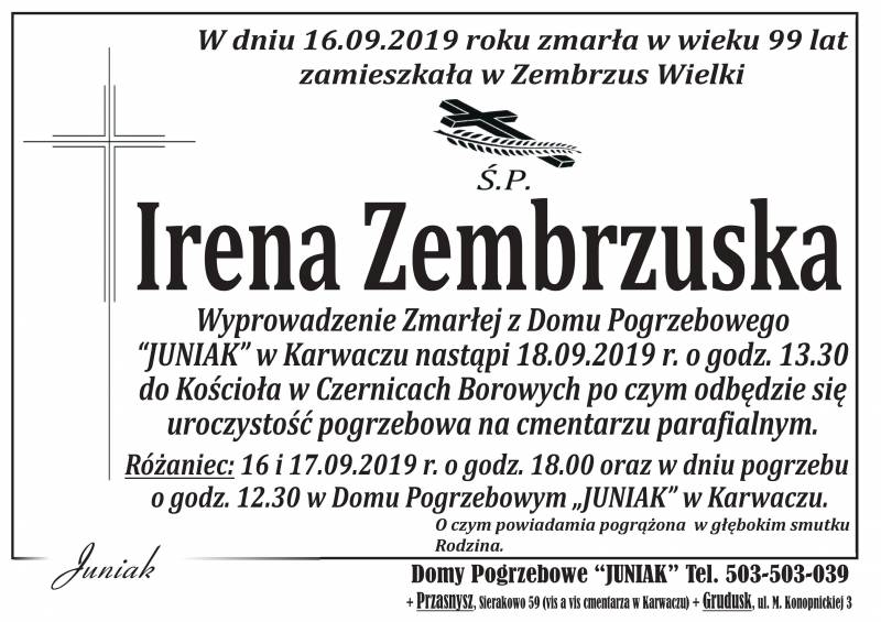 Irena Zembrzuska