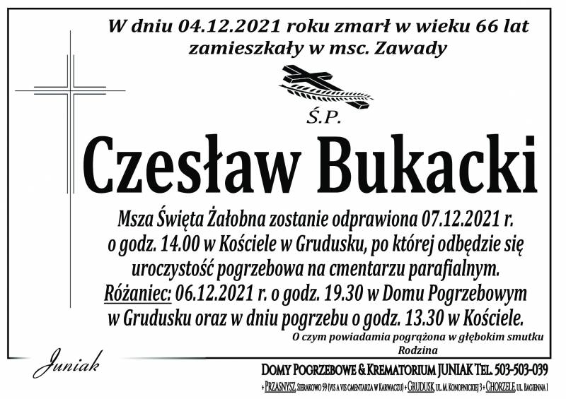 Czesław Bukacki