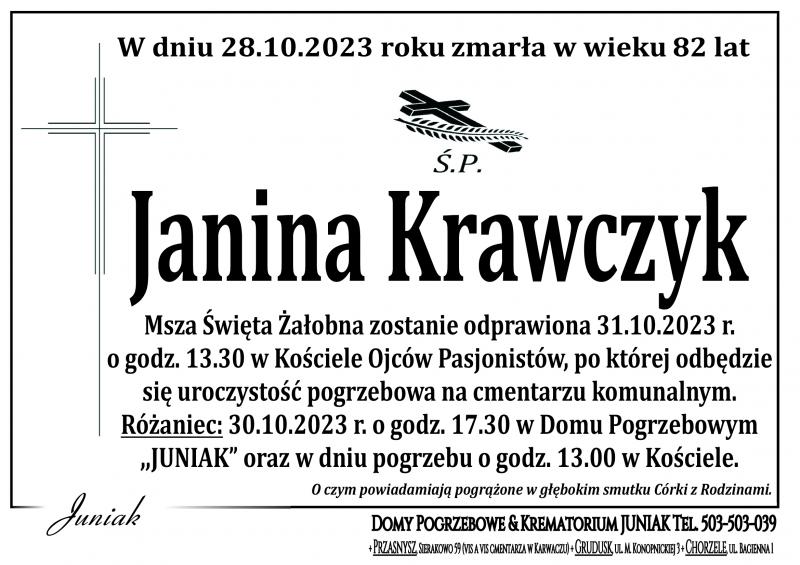 Janina Krawczyk