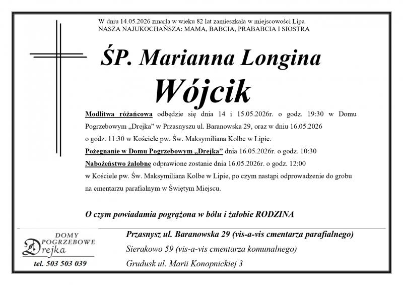 Marianna Longina Wójcik