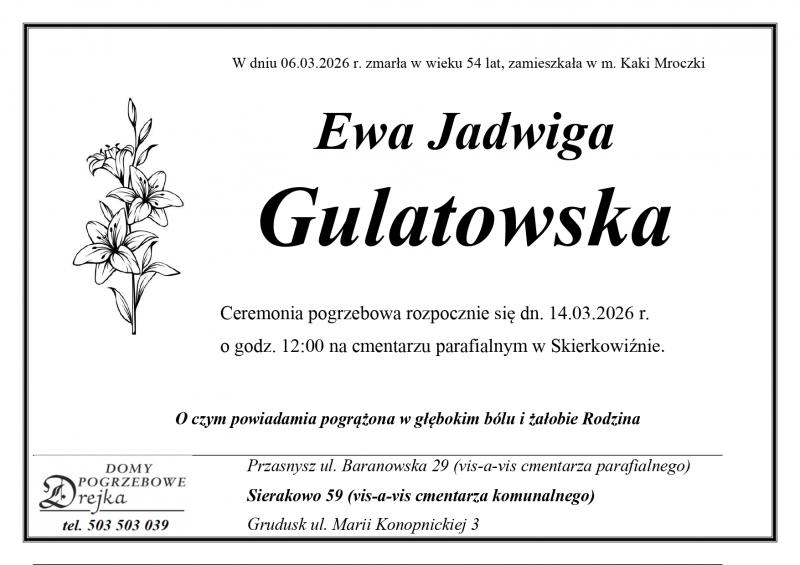 Ewa Jadwiga Gulatowska