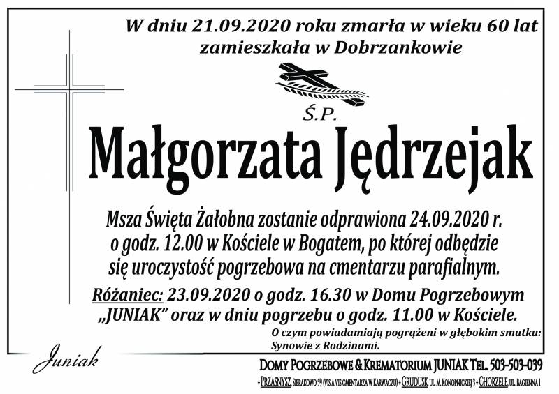Małgorzata  Jędrzejak