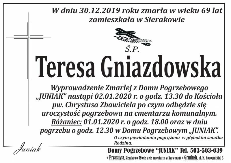 Teresa Gniazdowska