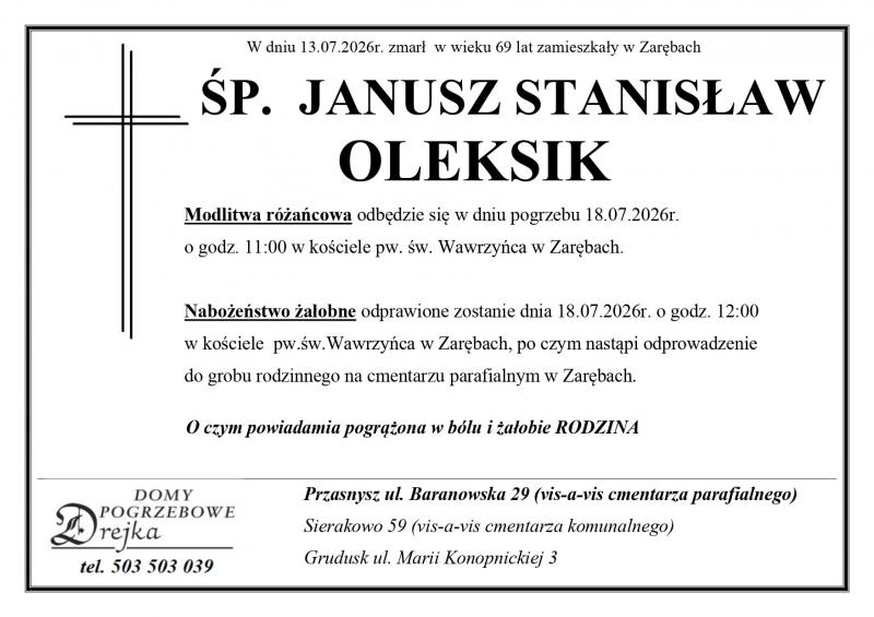 Janusz Stanisław Oleksik