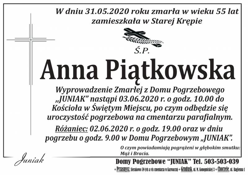 Anna   Piątkowska