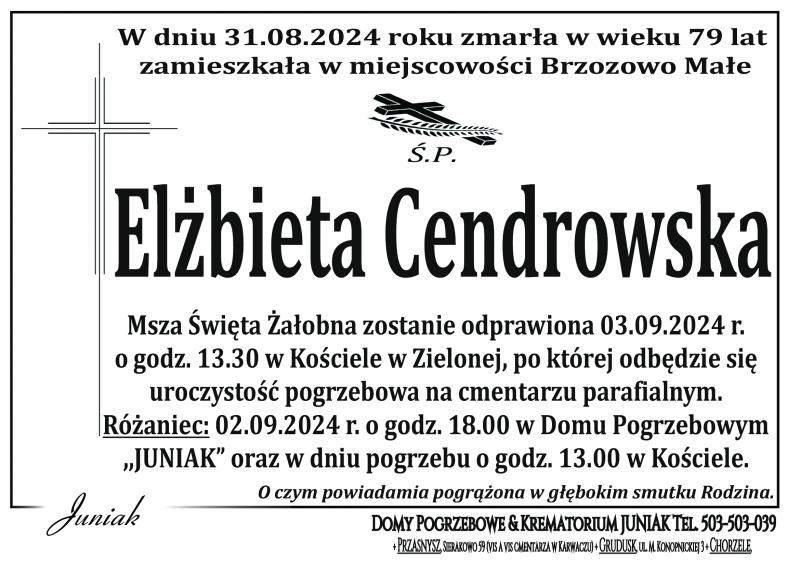 ELżbieta Cendrowska