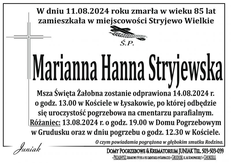 Marianna Hanna Stryjewska
