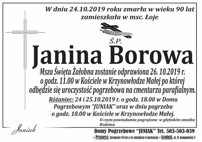 Janina Borowa