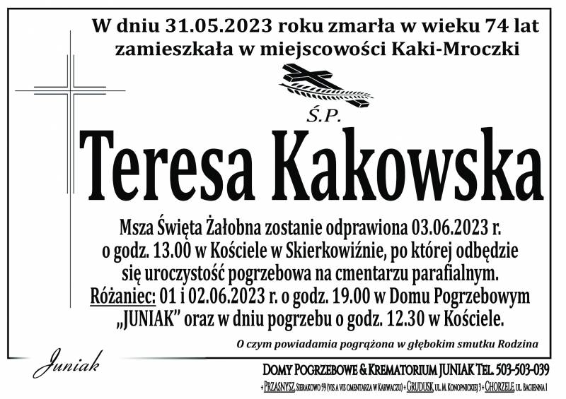 Teresa Kakowska
