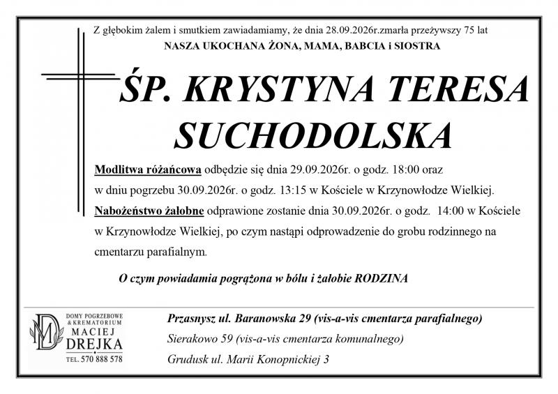 Krystyna Teresa Suchodolska