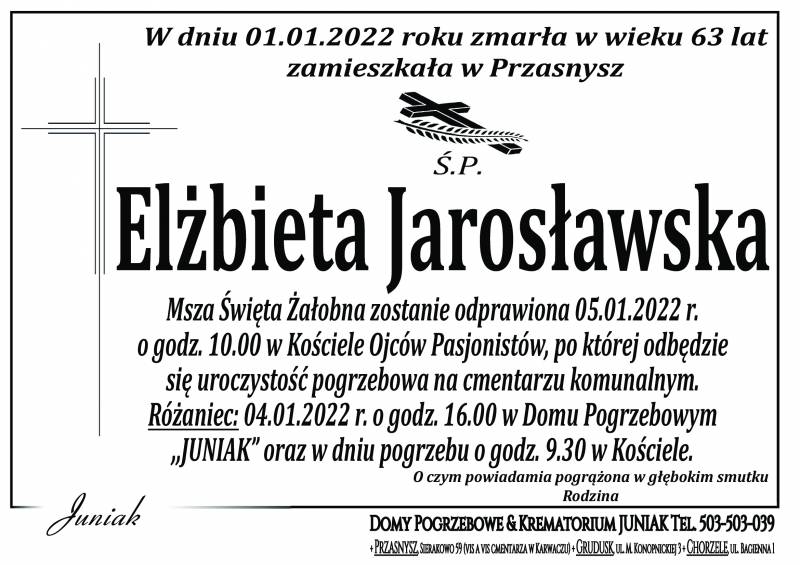 Elżbieta Jarosławska