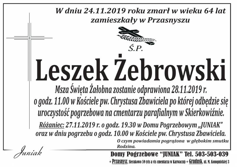 Leszek  Żebrowski