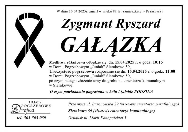 Zygmunt Ryszard  Gałązka