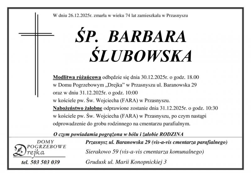 Barbara Ślubowska