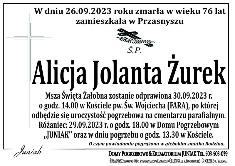 Alicja Jolanta Żurek