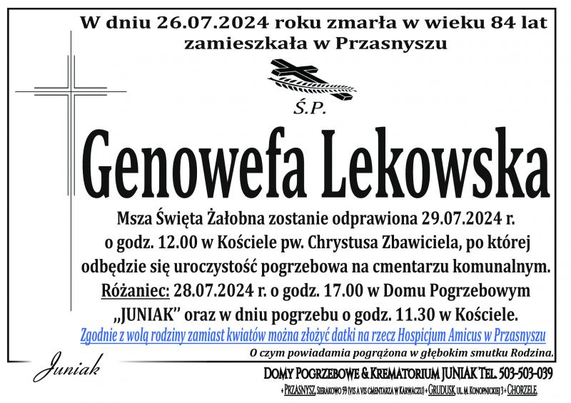 Genowefa Lekowska