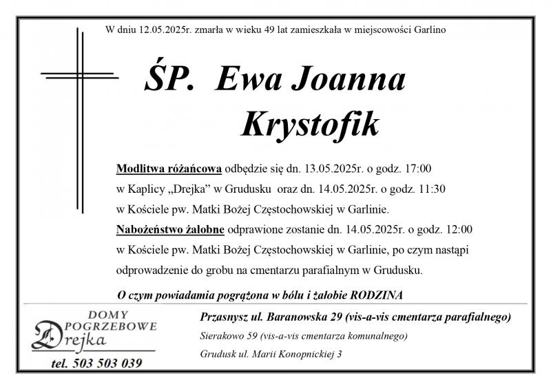 Ewa Joanna Krystofik