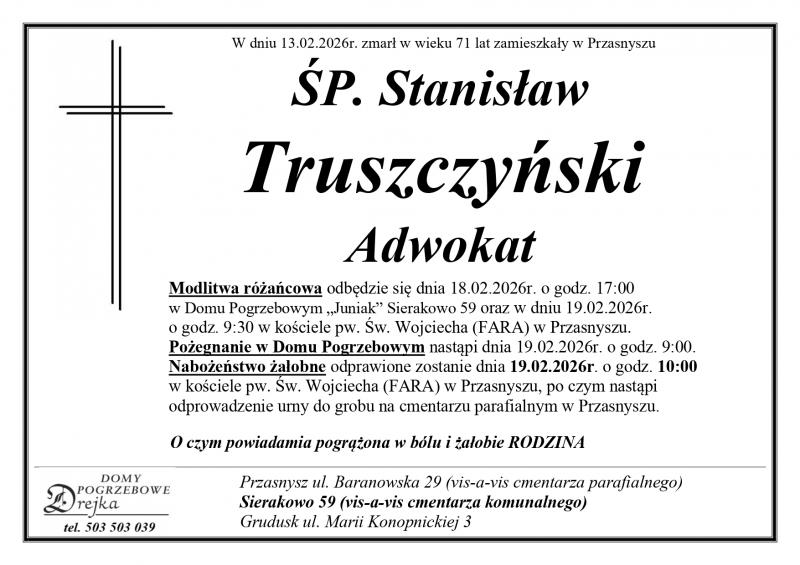 Stanisław Truszczyński Adwokat