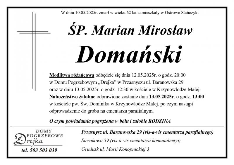 Marian Mirosław Domański