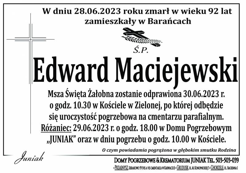 Edward Maciejewski