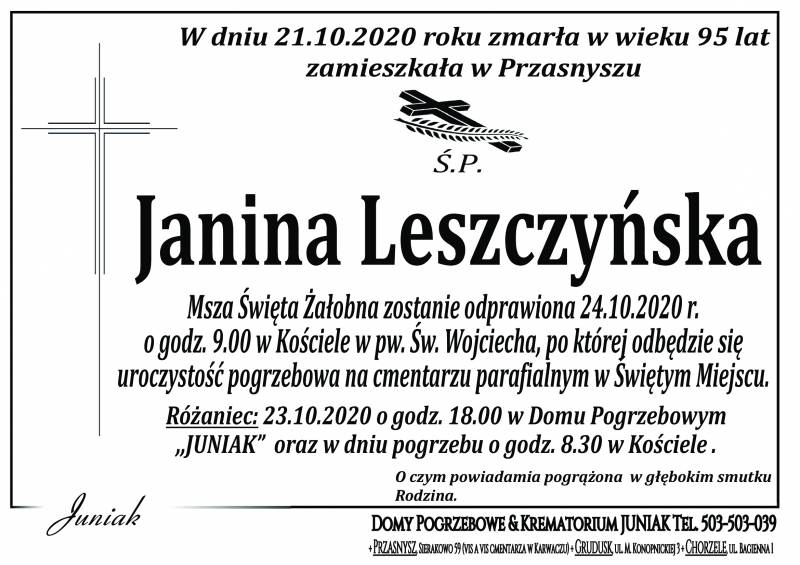 Janina Leszczyńska