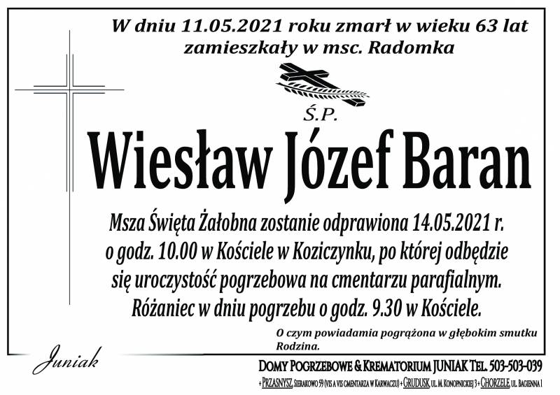 Wiesław Józef Baran