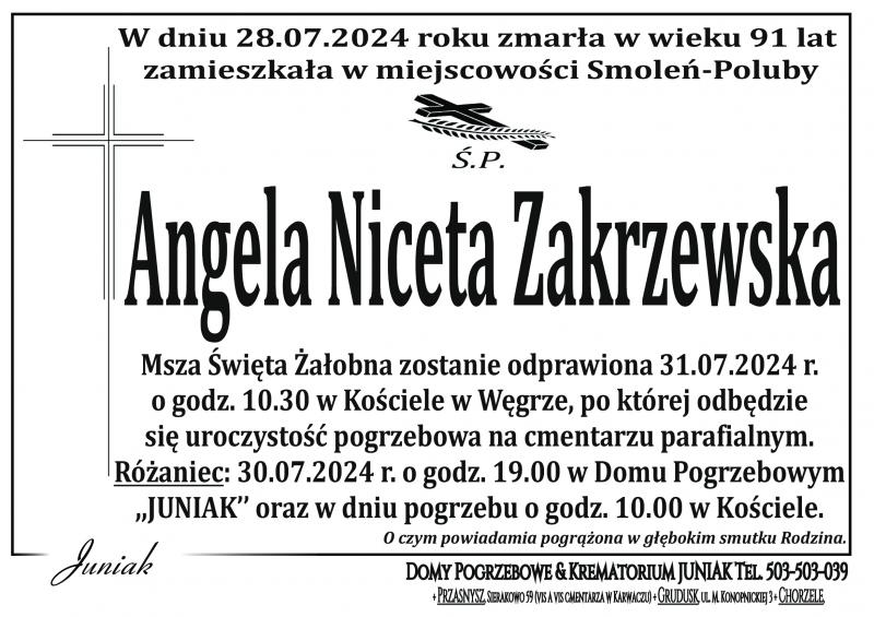 Angela Niceta Zakrzewska