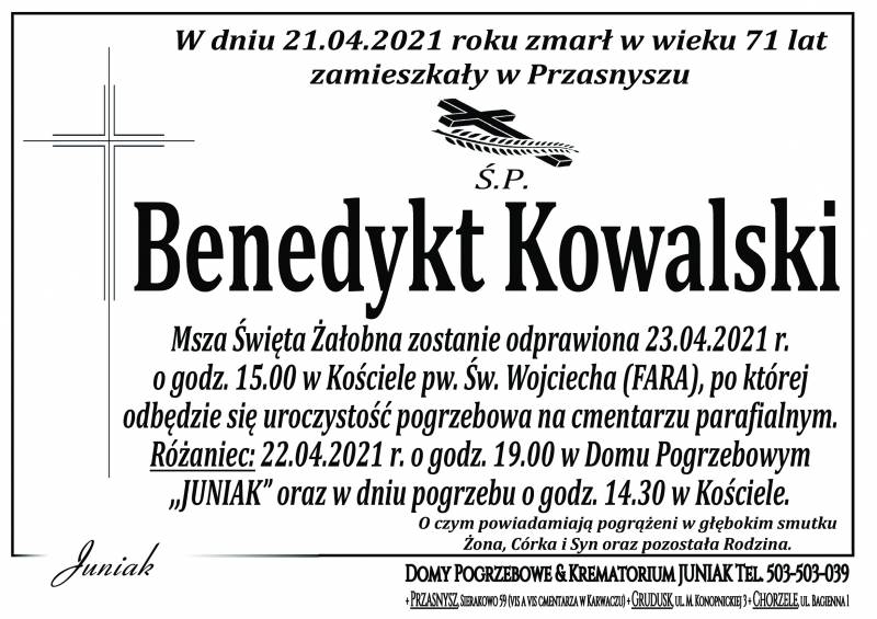 Benedykt Kowalski