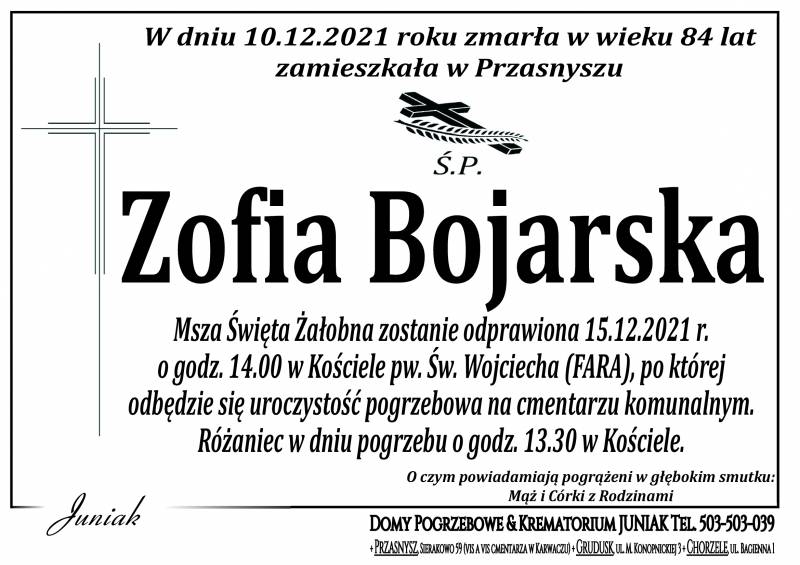 Zofia Bojarska