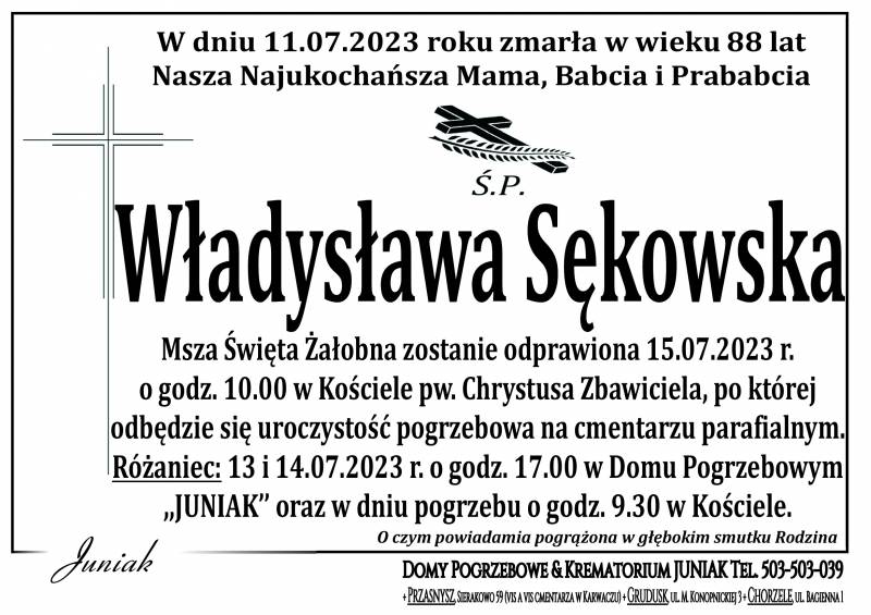 Władysława Sękowska