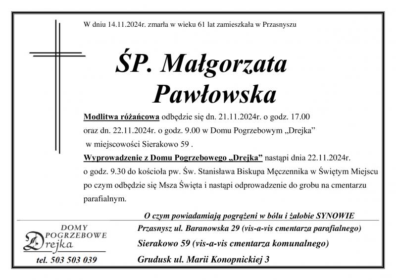 Małgorzata  Pawłowska