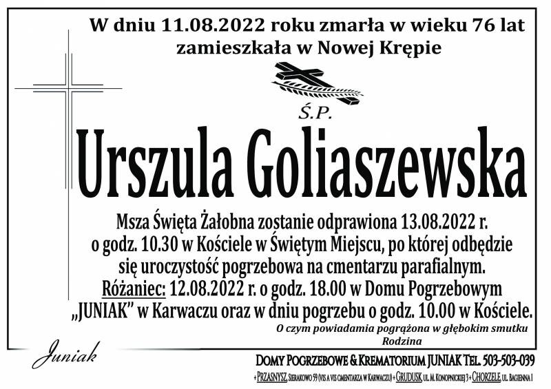 Urszula Goliaszewska