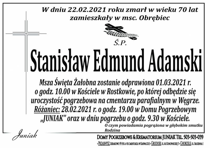 Stanisław Edmund Adamski