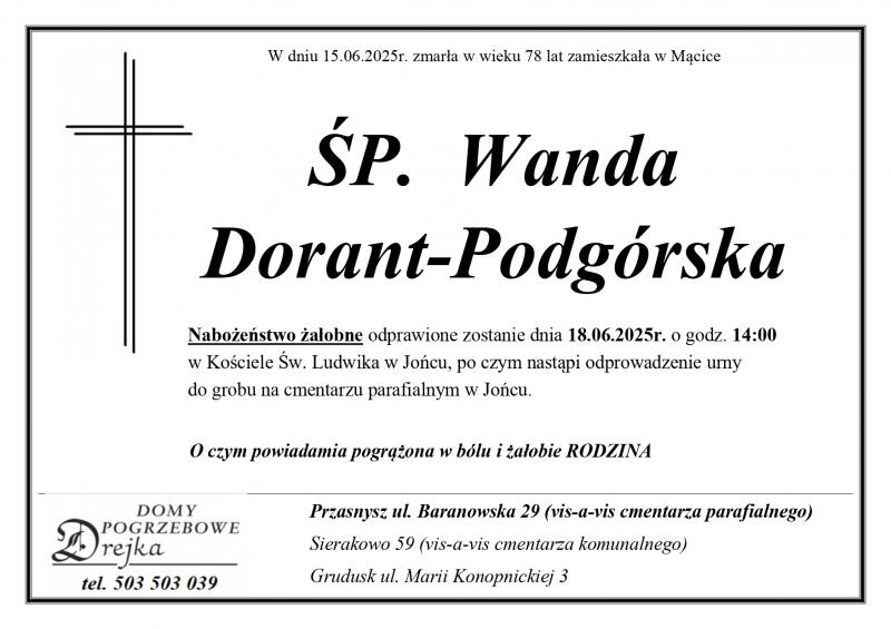 Wanda Dorant-Podgórska