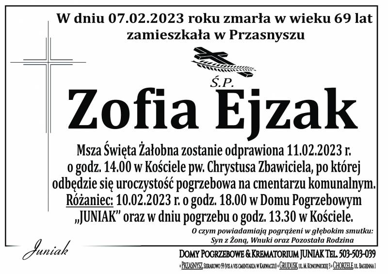 Zofia Ejzak
