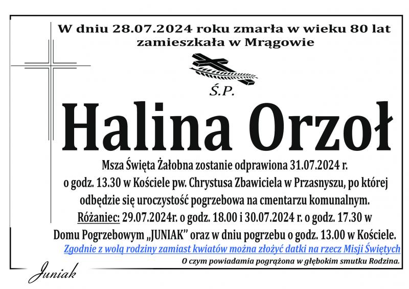 Halina Orzoł