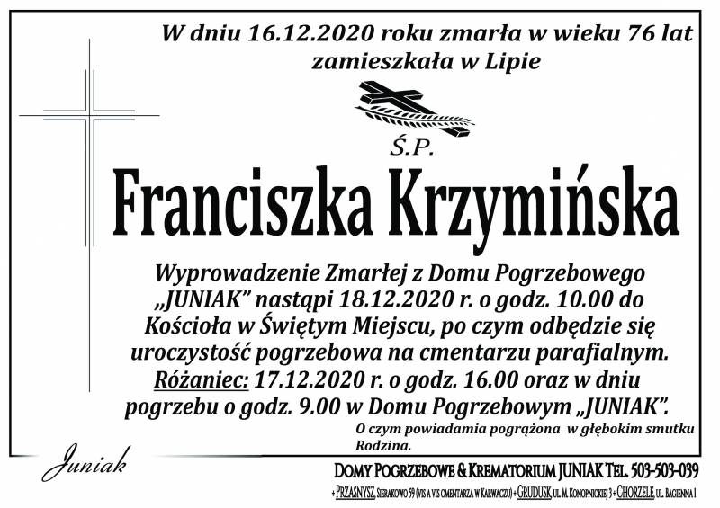 Franciszka Krzymińska