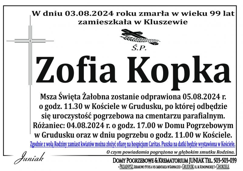 Zofia Kopka