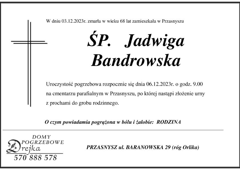 Jadwiga Bandrowska