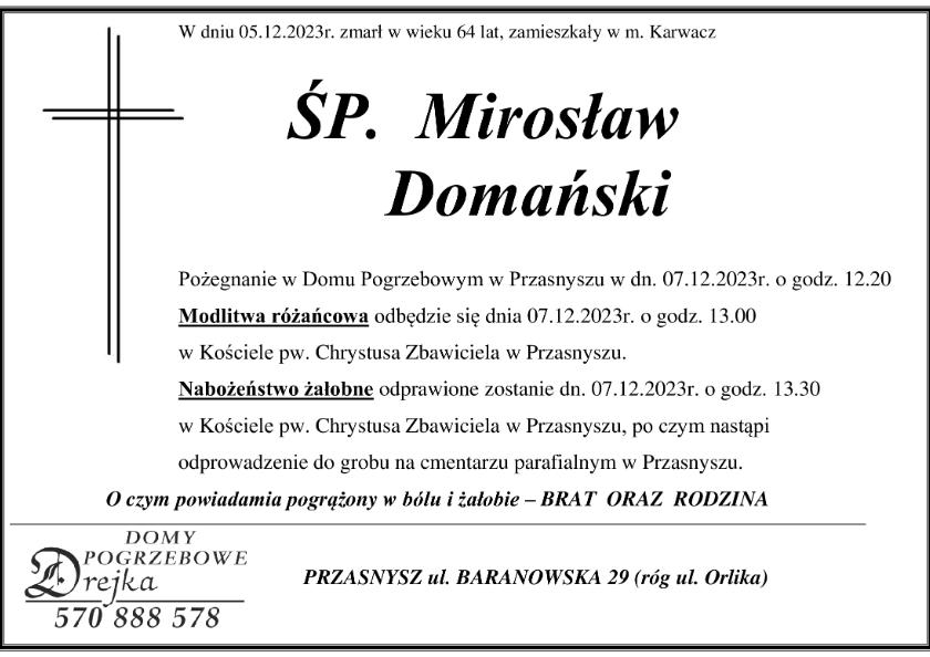 Mirosław Domański