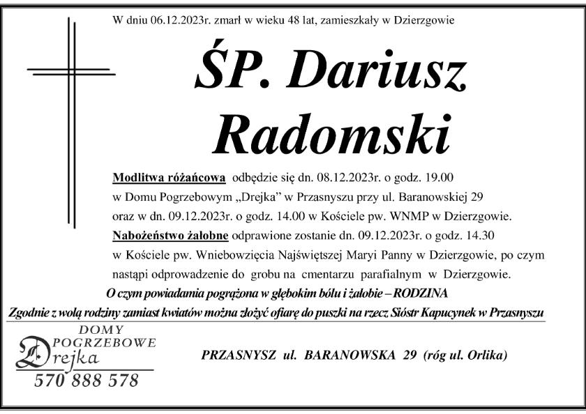 Dariusz Radomski